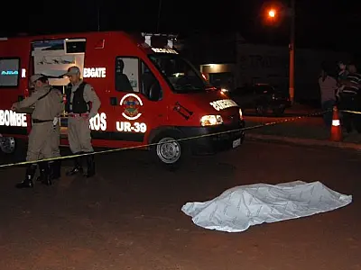 Ciclista morre atingido por veículo em Nova Andradina