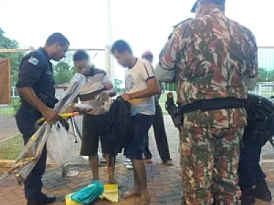 Quatro jovens são detidos por crime ambiental no Balneário Municipal de Três Lagoas