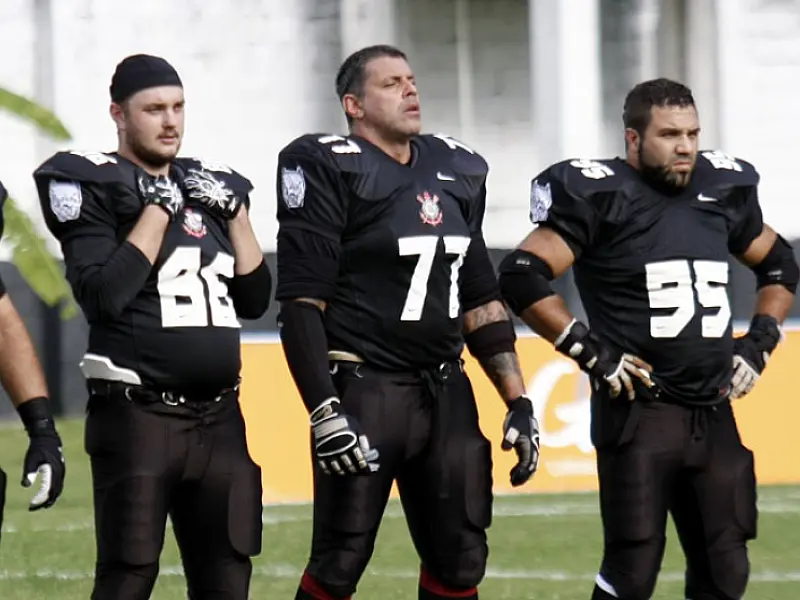 Time de futebol americano do Corinthians enfrenta Campo Grande Gravediggers no domingo
