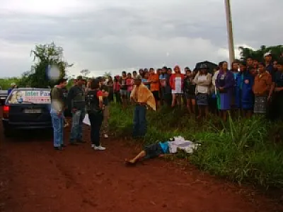 Indígena é encontrado morto com golpes de facão