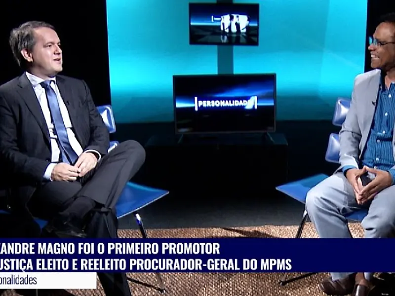 Chefe do Ministério Público de MS é o entrevistado do programa Personalidades
