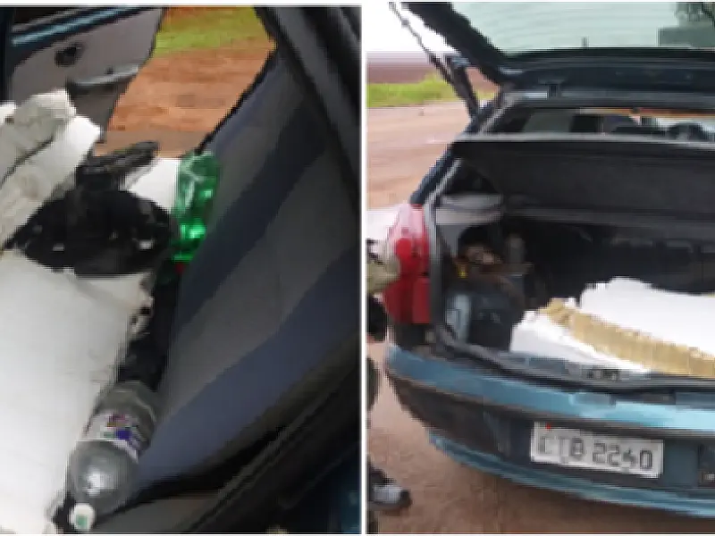 PMR prende homem com mais de 300 kg de maconha