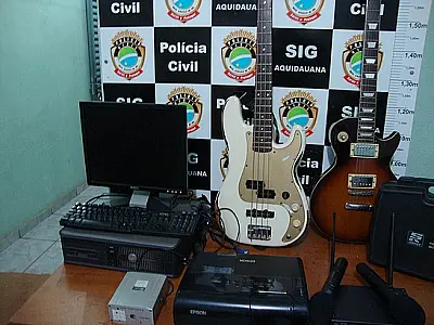 Acusado de furtar igreja em Aquidauana é preso pela Polícia Civil