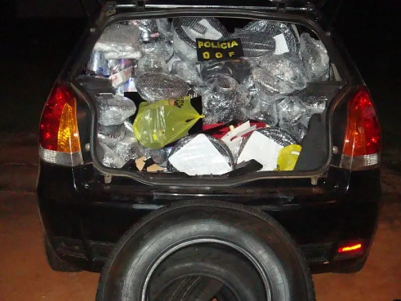 DOF apreende diversos produtos de contrabando