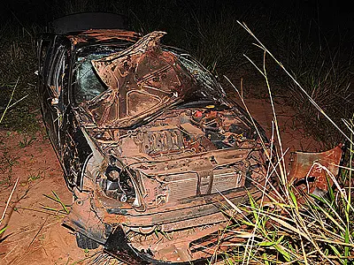Irmão de vereador de Figueirão sofre acidente na MS-436
