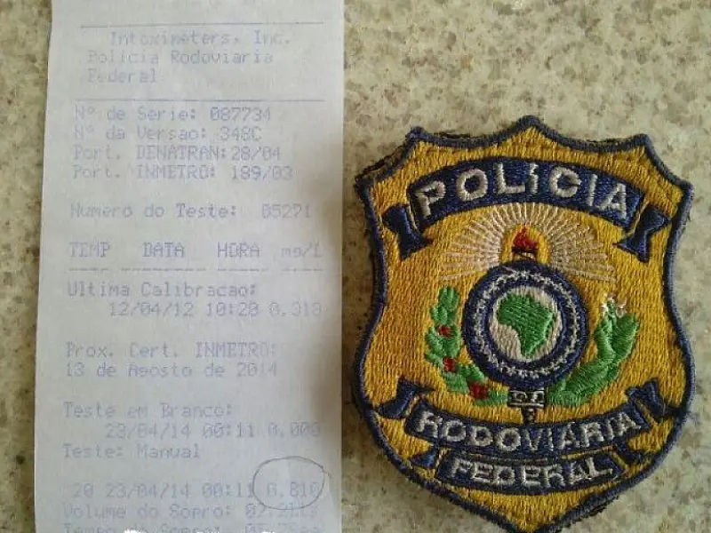PRF prende homem por embriaguez ao volante em São Gabriel do Oeste