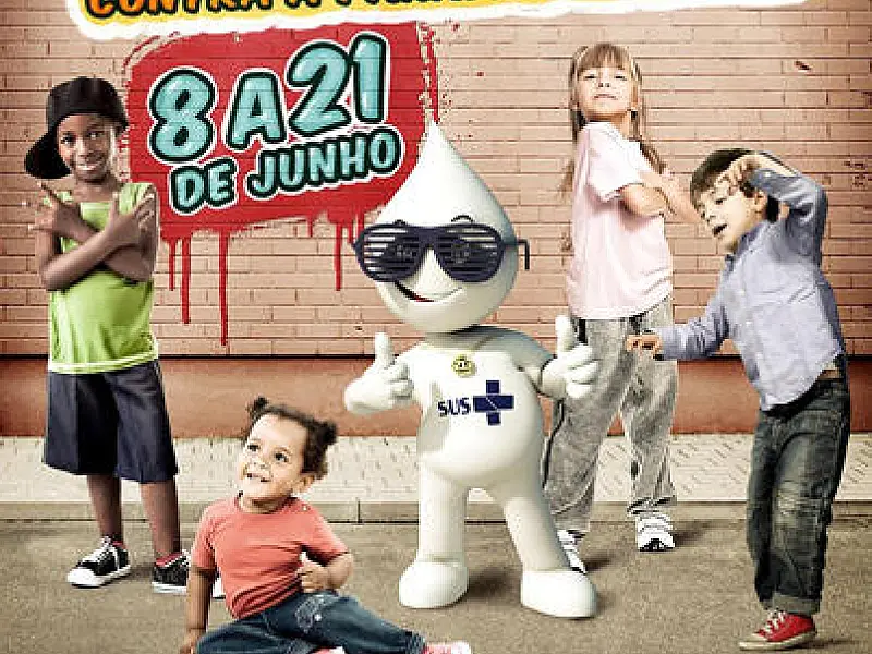 Dia de D para Mobilização de Vacinação Contra a Poliomelite ocorre neste sábado