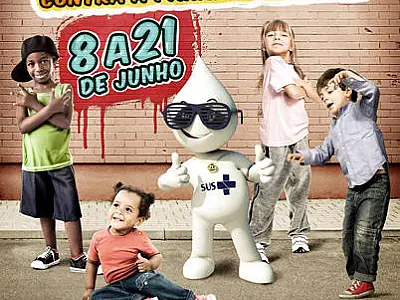 Dia de D para Mobilização de Vacinação Contra a Poliomelite ocorre neste sábado