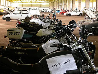 Leilão de bens e veículos acontece em setembro, na Capital