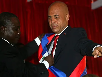 Cantor popular assumiu hoje a presidência do Haiti