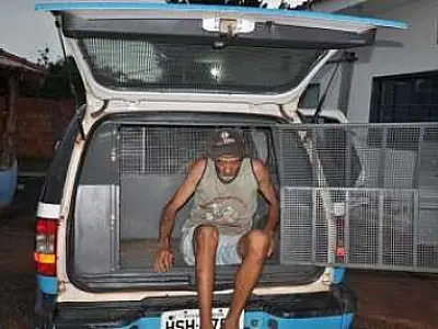 Homem é preso acusado de furtar materiais de construção de creche