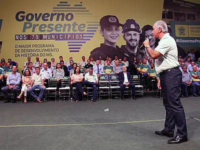 Reinaldo Azambuja destaca apoio político na viabilização do Estado e do pacote de obras de R$ 4,2 bilhões