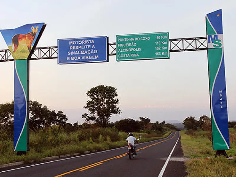 Ligação asfáltica entre Camapuã e Alcinópolis é inaugurada neste sábado