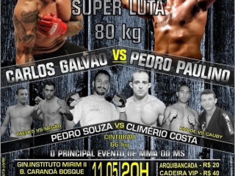Principal evento de MMA do Estado já tem data e lutas definidas
