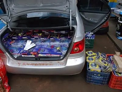 Contrabando que iria para Minas Gerais é apreendido em MS