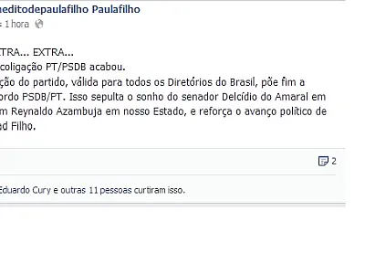 Resolução pode por fim a coligação entre PT e PSDB