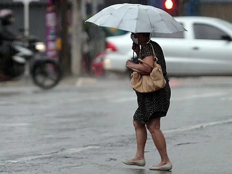 Terça-feira tem previsão de chuvas e tempo instável atinge todo o Estado