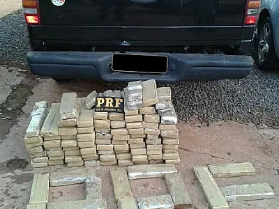 Polícia Federal apreende 118,35 kg de maconha em Sidrolândia