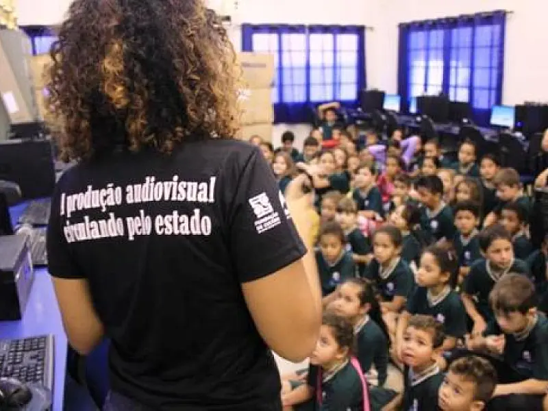 Projeto exibe Mostra Infantil de Animações Brasileiras em escolas de Chapadão do Sul