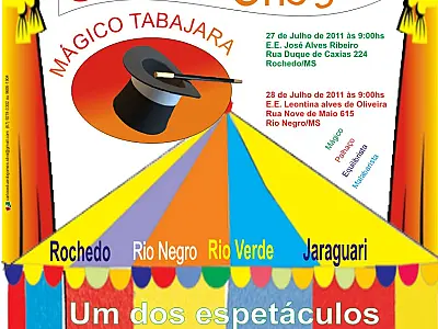 Projeto “O Circo Chegou” leva magia do picadeiro a municípios de MS