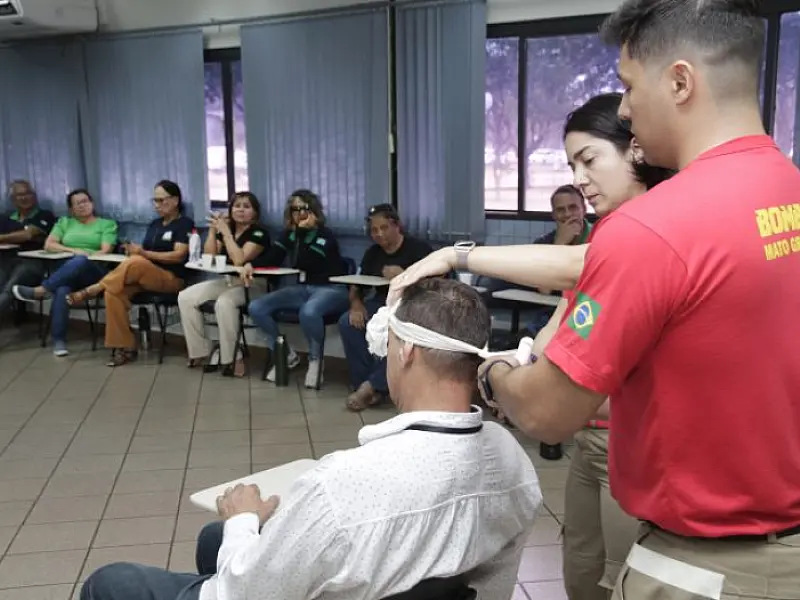 Habilidade essencial para salvar vidas, curso de primeiros socorros é ministrado para o DETRAN