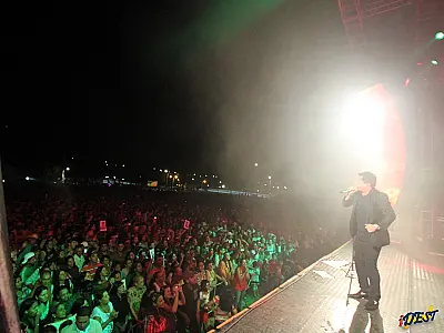 Mais de oito mil pessoas prestigiaram show de Leonardo em Camapuã