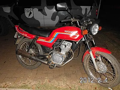 Polícia encontra motocicleta abandonada em Coxim