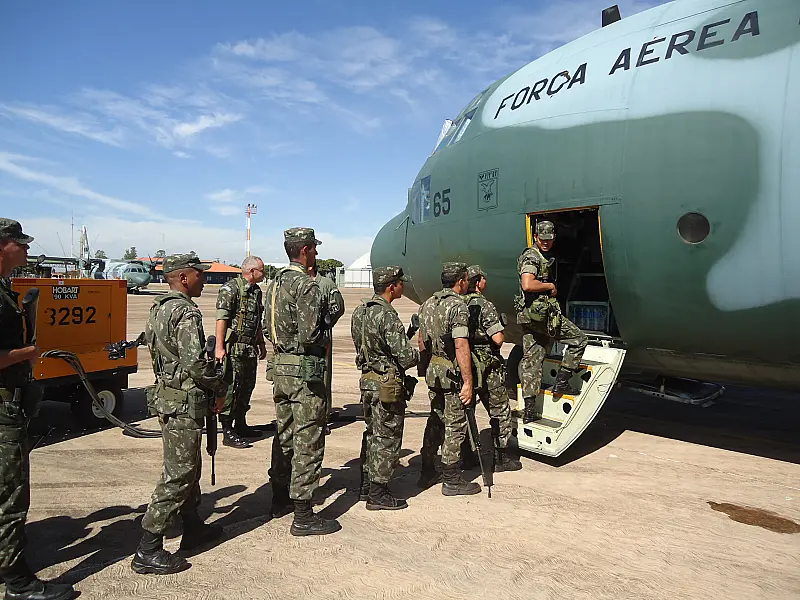 Exército do Estado auxilia MT a combater desmatamento