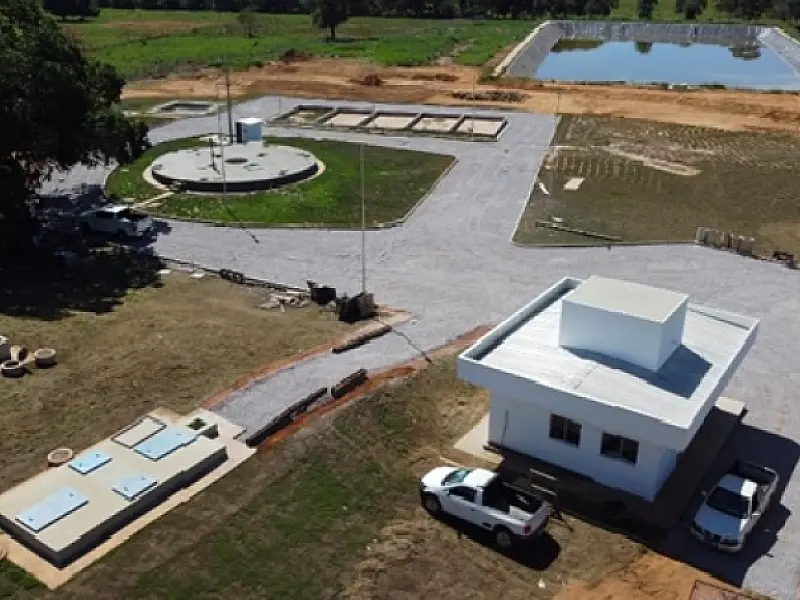 Governo e Sanesul investem R$ 11 milhões em saneamento no município de Pedro Gomes