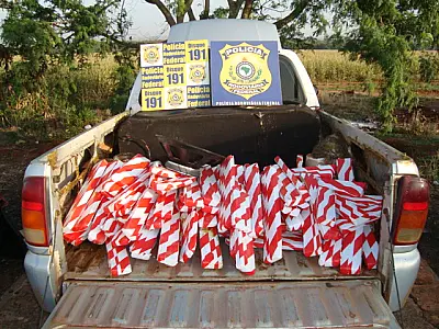Polícia apreende 103Kg de maconha com garçom