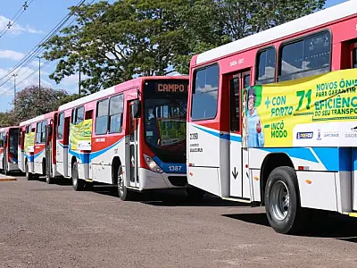 COM NOVOS ÔNIBUS, PREFEITURA GARANTE MAIS SEGURANÇA E CONFORTO