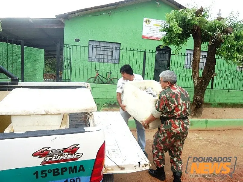 PMA de Coxim doa 240 kg de pescado apreendidos