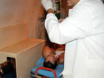 Homem é atingido com tiro no rosto na MS-156