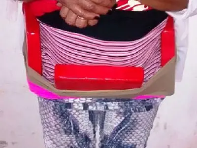 Idosa é presa com 3 kg de cocaína amarrado junto ao corpo
