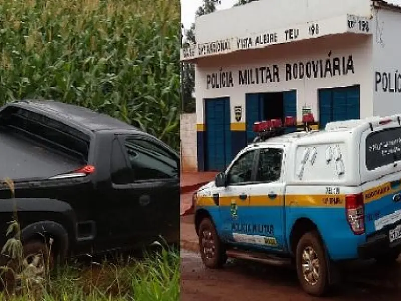 Montana roubada é apreendida pela PMR com maconha