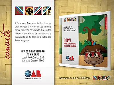 OAB MS lança cartilha de Direito dos indígenas nesta quarta