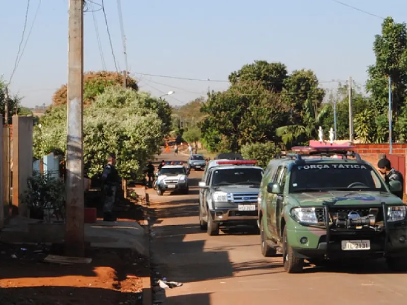 Polícia Militar realizada “Operação Ocupação” em Dourados