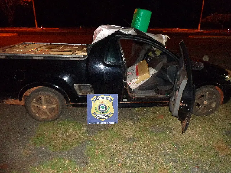 Foragido  da Colônia Penal é preso com quase 1 tonelada de maconha
