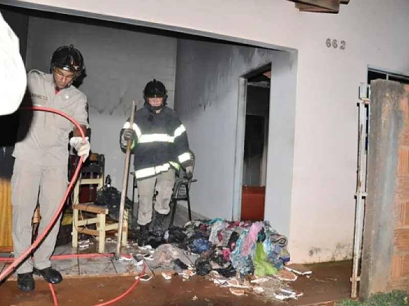 Homem coloca fogo na casa após desentendimento familiar