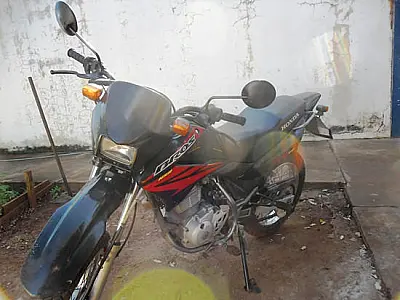 PM de Nova Andradina recupera moto furtada no domingo