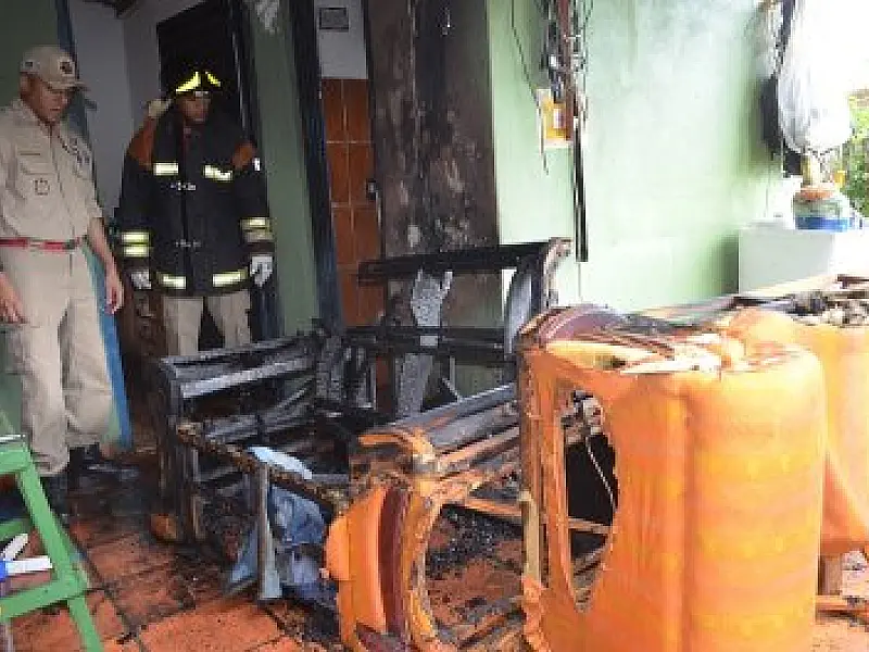 Usuária de drogas ateia fogo em casa e foge na cidade de Coxim