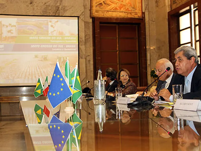 André apresenta MS como um dos melhores lugares para se investir no Seminário Brasil/Itália