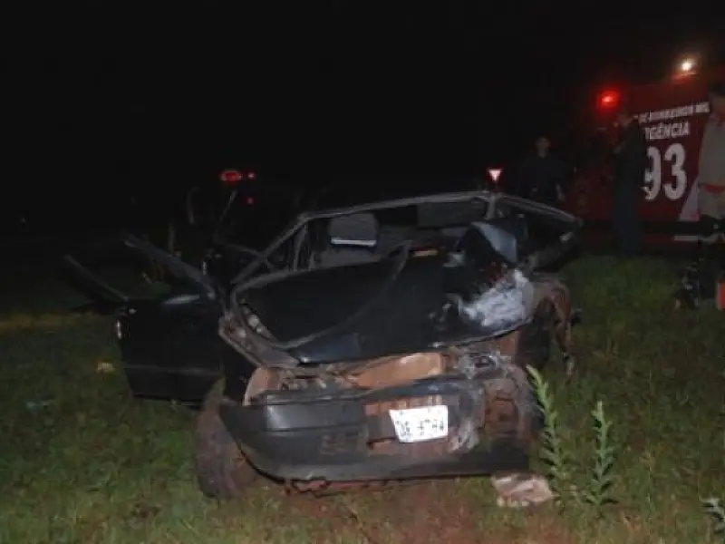 Homem morre em acidente no trevo de Guassulândia, em Glória de Dourados