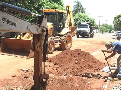 Em Paranaíba, Sanesul executa obras de R$ 3,5 milhões