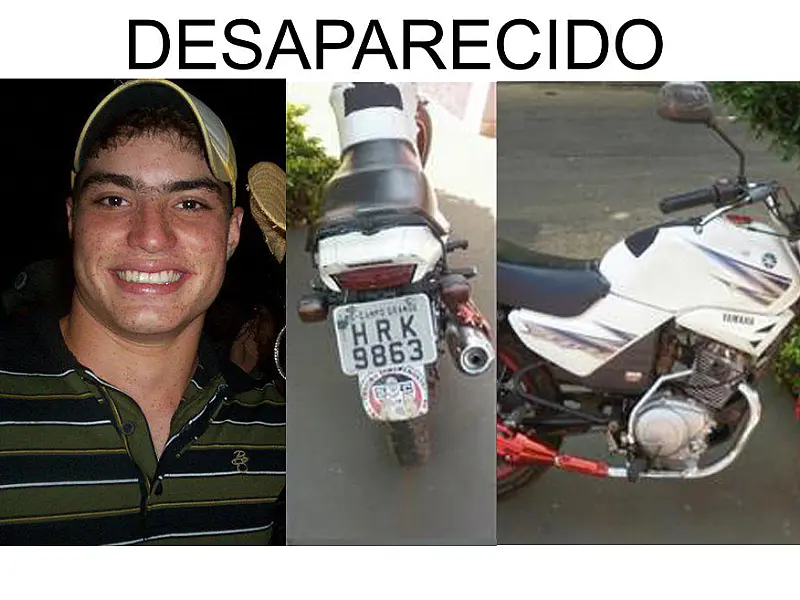 Jovem de 19 anos está desaparecido desde o meio-dia de segunda-feira