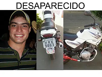 Jovem de 19 anos está desaparecido desde o meio-dia de segunda-feira