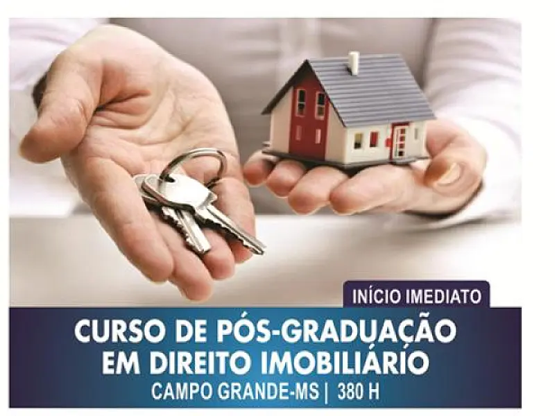 Abertas inscrições para Pós-Graduação em Direito Imobiliário na Capital