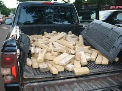 Após perseguição, polícia apreende 140 kg de maconha em Dourados
