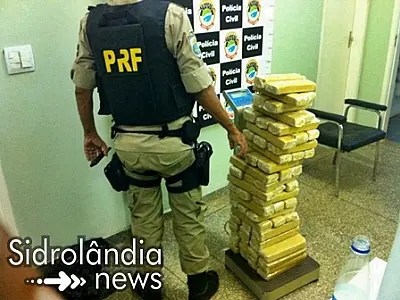 PRF apreende menor com 66 tabletes de maconha em Sidrolândia