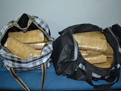 Preso suspeito de tráfico drogas com quase 20 kg de maconha